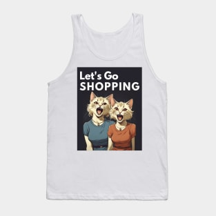 Lets go Shopping Tank Top